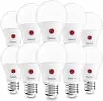Sunco 10 Pack Dusk to Dawn LED Outdoor Light Bulb A19